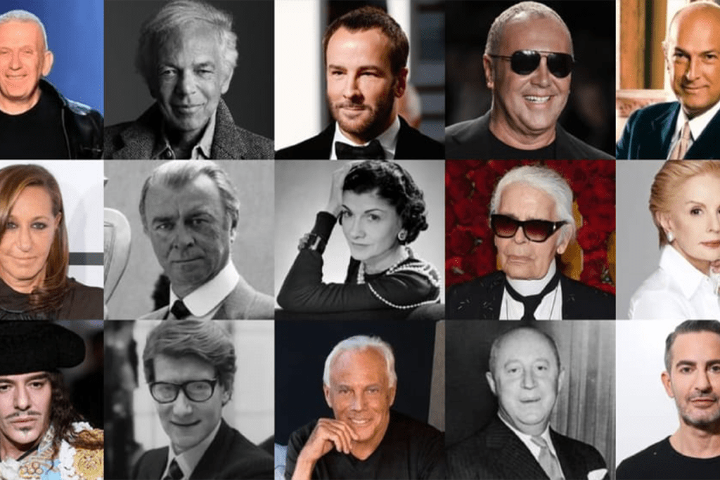 طراحان لباس معروف دنیا