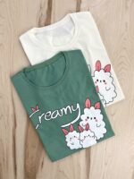 تیشرت creamy - Image 2