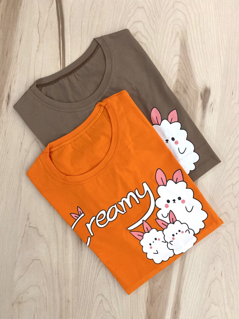 تیشرت creamy - Image 3