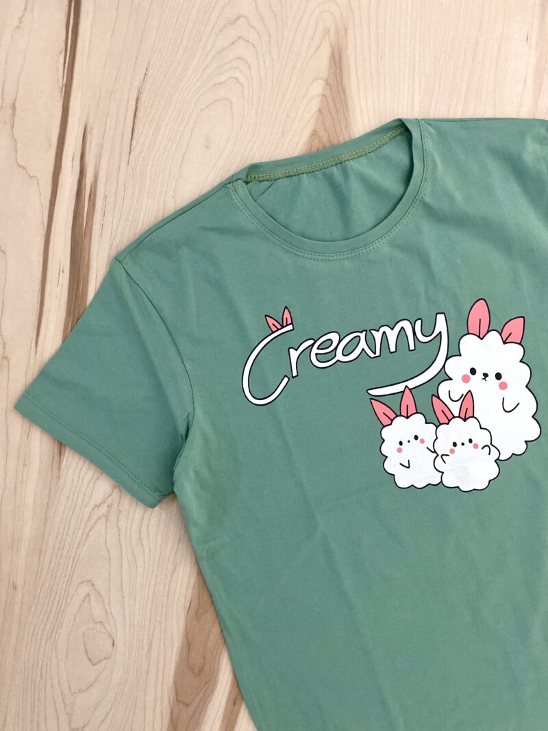 تیشرت creamy - Image 6