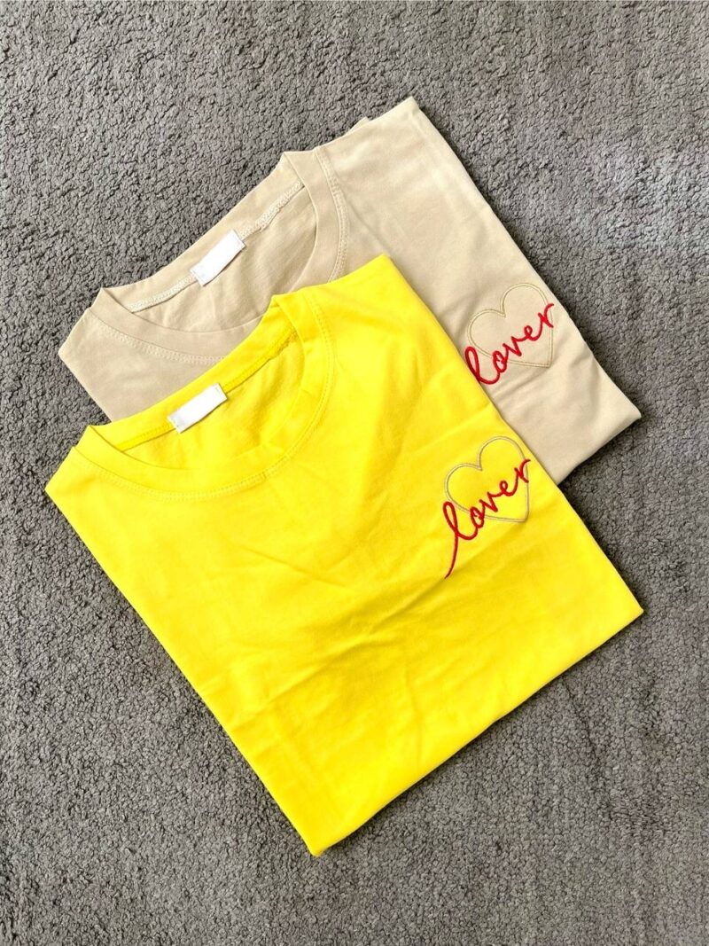تیشرت لاو گلدوزی - Image 2
