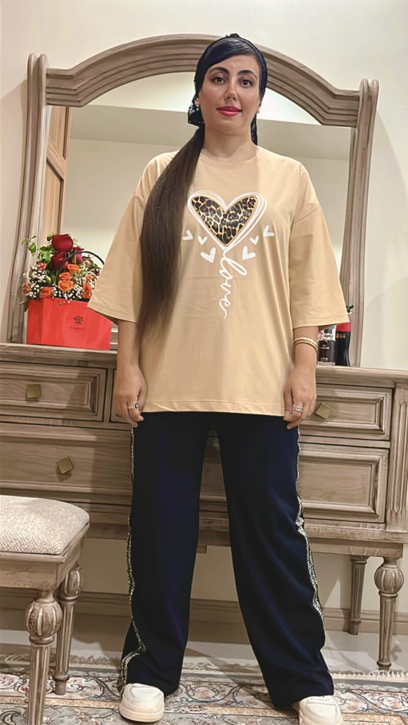 ست قلبی پلنگی - Image 5