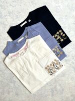 تیشرت بابونه گلدوزی - Image 3