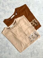تیشرت بابونه گلدوزی - Image 4
