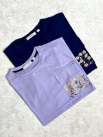 تیشرت بابونه گلدوزی - Image 5