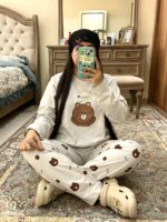 بلوز و شلوار brown - Image 8