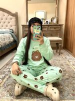 بلوز و شلوار brown - Image 10