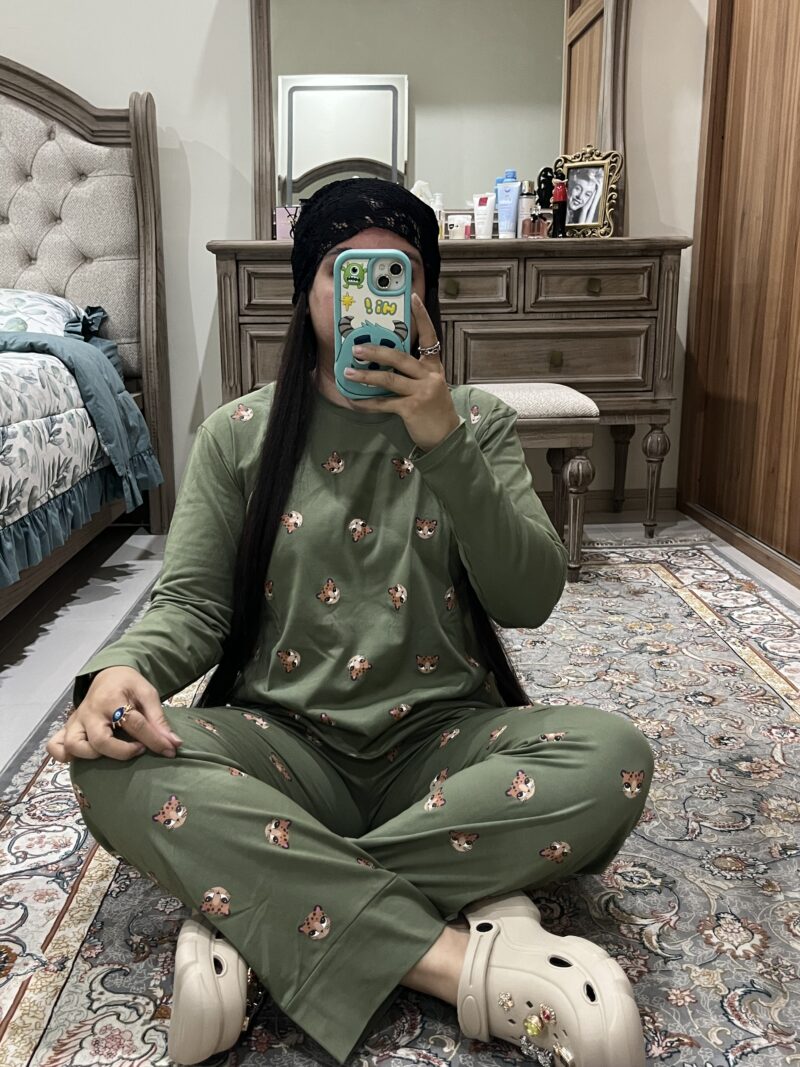 بلوز و شلوار پلنگ - Image 2