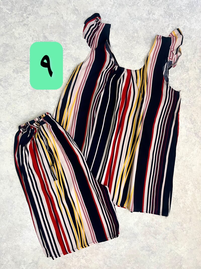 تاپ و شلوارک مینا - Image 10
